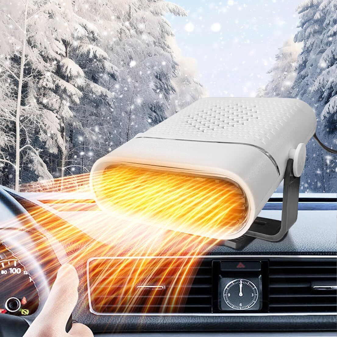 DefrostMate™ - 12V Portable Car Heater/Window Defroster [Last Day Sale] 