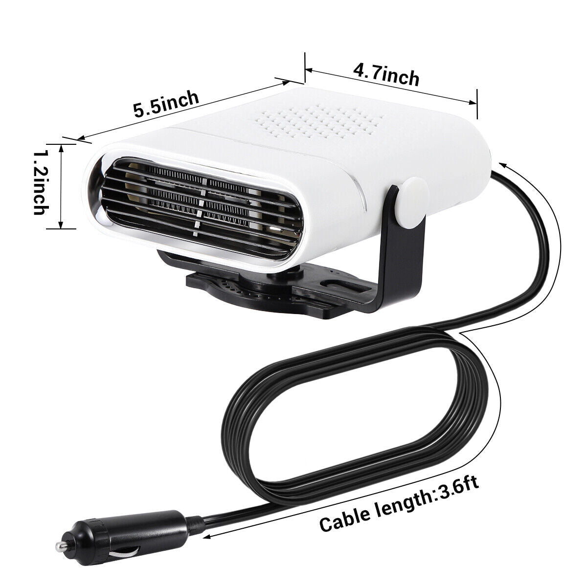 DefrostMate™ - 12V Portable Car Heater/Window Defroster [Last Day Sale] 