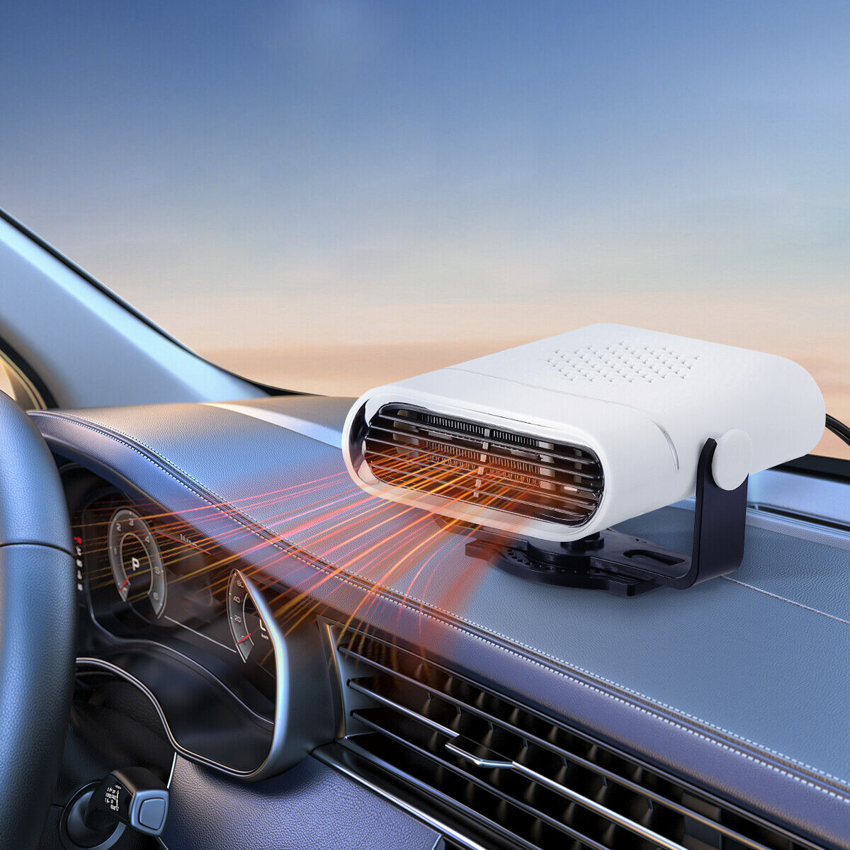 DefrostMate™ - 12V Portable Car Heater/Window Defroster [Last Day Sale] 
