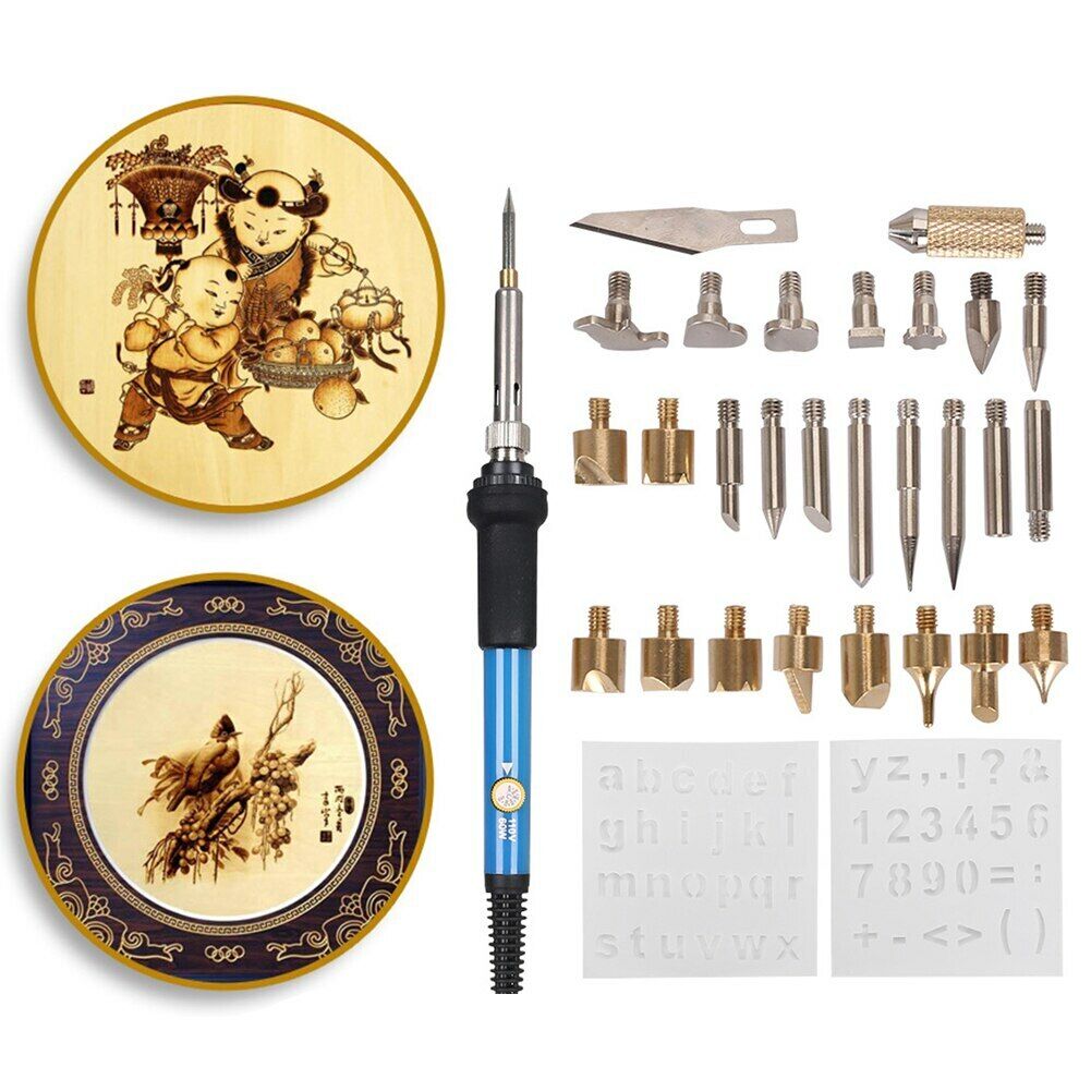 50% OFF | PyroCraft™ - Pyrography Kit | Includes 28 Attachments [Last Day Sale] 