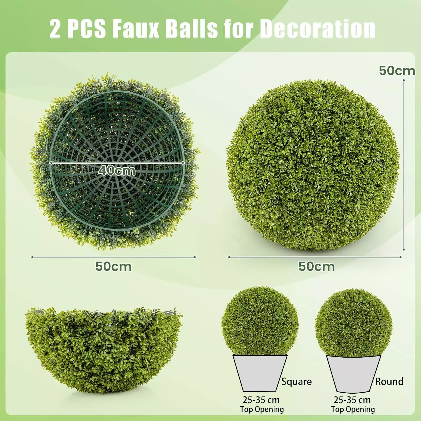 Buy 1+1 FREE | GreenSphere - Evergreen charm for home &amp; garden