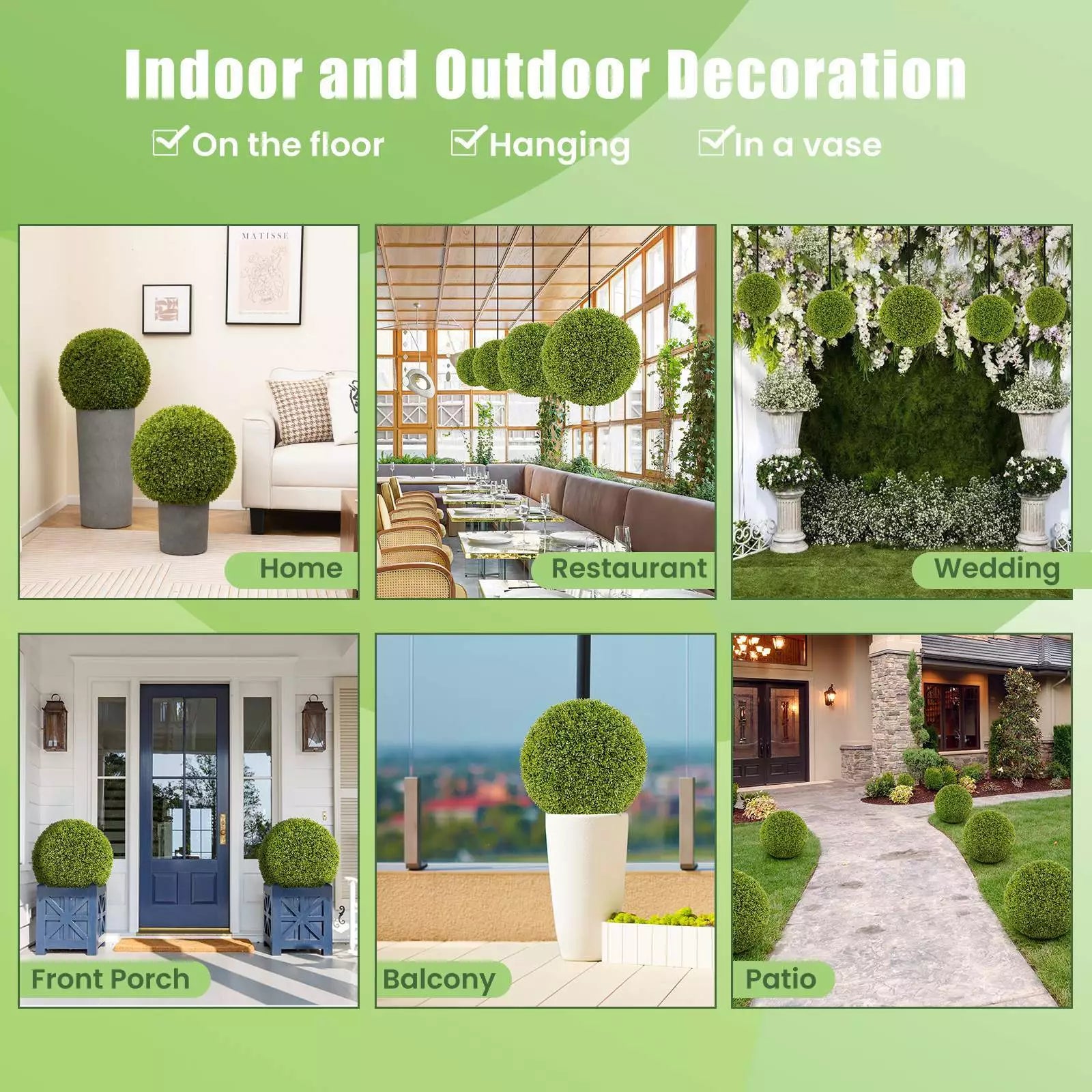 Buy 1+1 FREE | GreenSphere - Evergreen charm for home &amp; garden