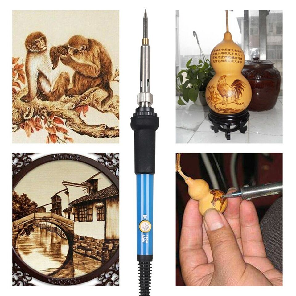 50% OFF | PyroCraft™ - Pyrography Kit | Includes 28 Attachments [Last Day Sale] 