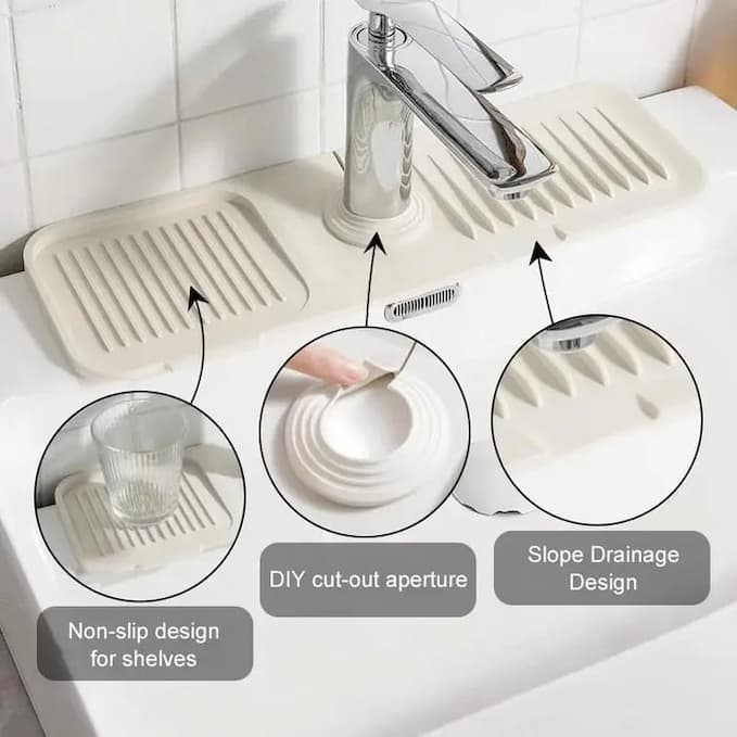 AquaMat - Keeps the sink dry effortlessly [Last day of sale]