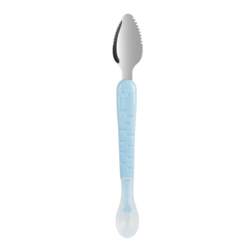 Buy One Get One Free | TinyMaster - Silicone Baby Spoon with Double Head [Last Day Sale]