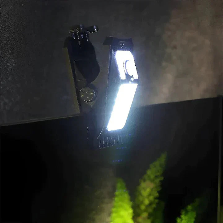 50% OFF | SolarCling - Solar-powered clamp lighting