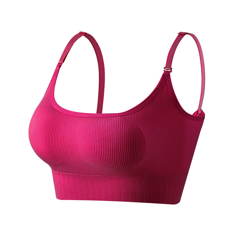 Buy One Get One Free | FirmBra - Firm, Ribbed, Wireless Bra with Adjustable Straps [Last Day Sale] 