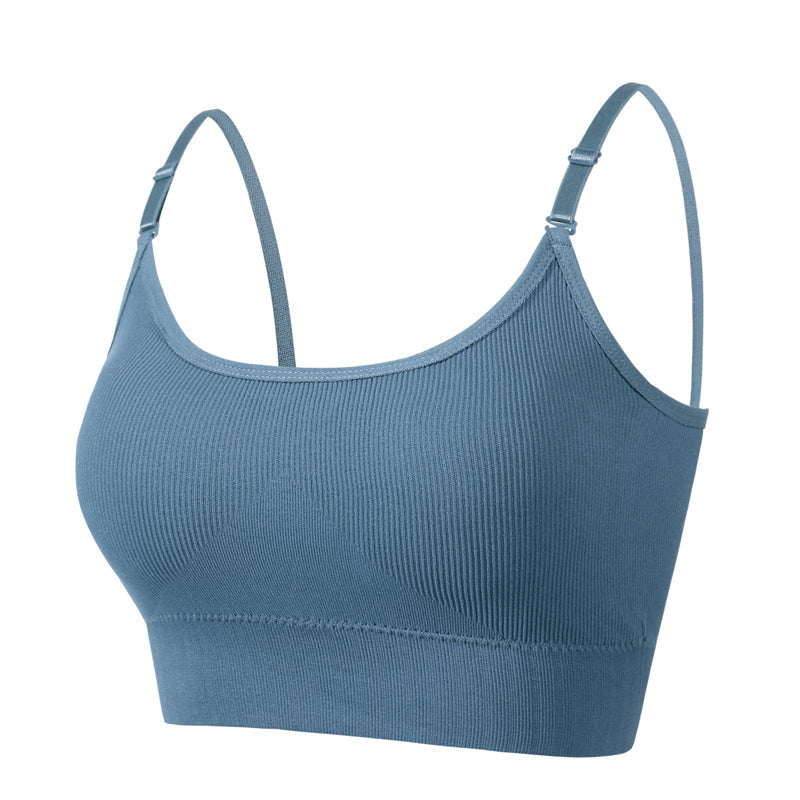 Buy One Get One Free | FirmBra - Firm, Ribbed, Wireless Bra with Adjustable Straps [Last Day Sale] 