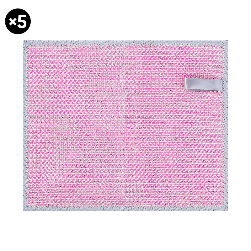 5+5 FREE | AntiMicrobe - Thickened silver wire cleaning cloth [Last day sale]