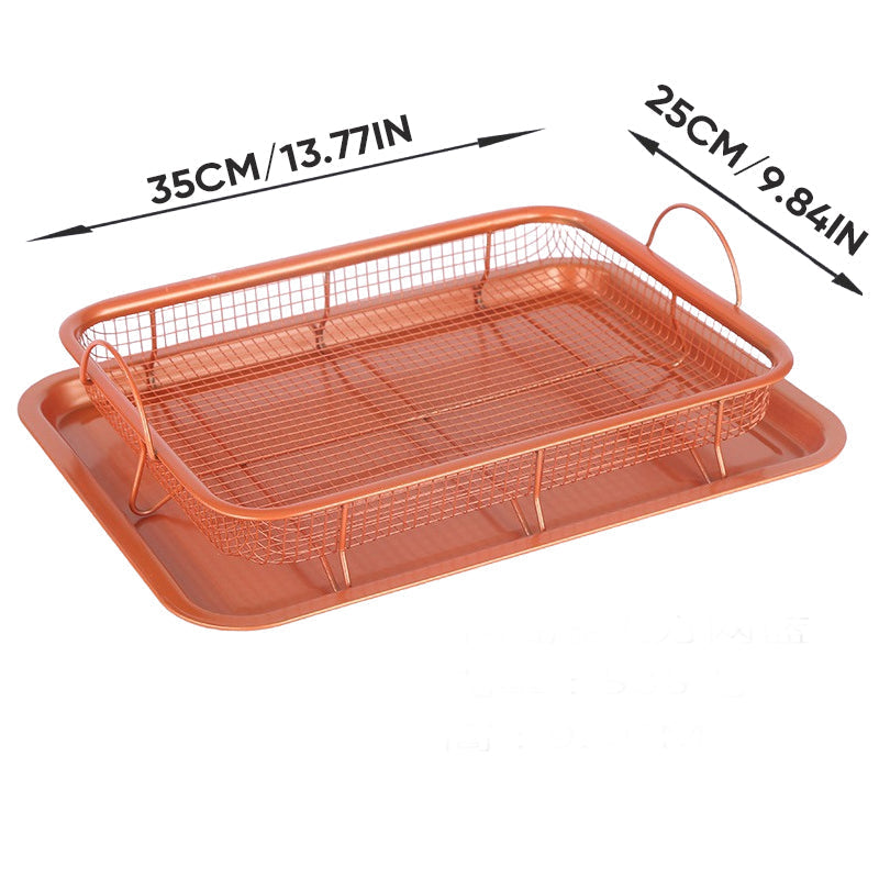AirCrisp - Non-stick frying basket and drip tray