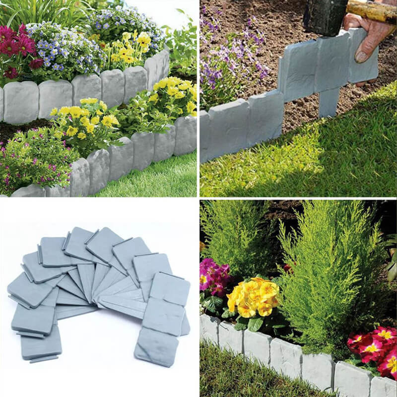 5+5 FREE | StonePath - High-quality, durable garden fencing made of simulated stone