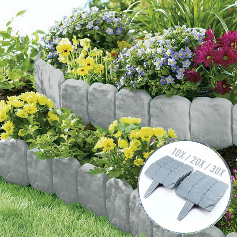 5+5 FREE | StonePath - High-quality, durable garden fencing made of simulated stone