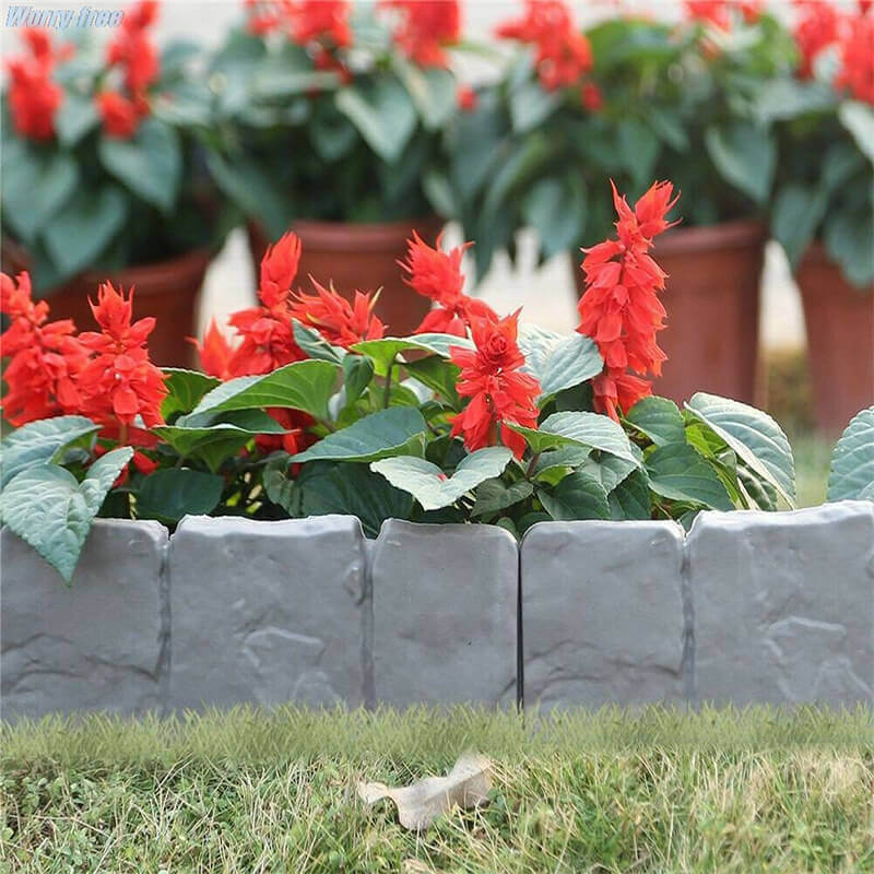 5+5 FREE | StonePath - High-quality, durable garden fencing made of simulated stone