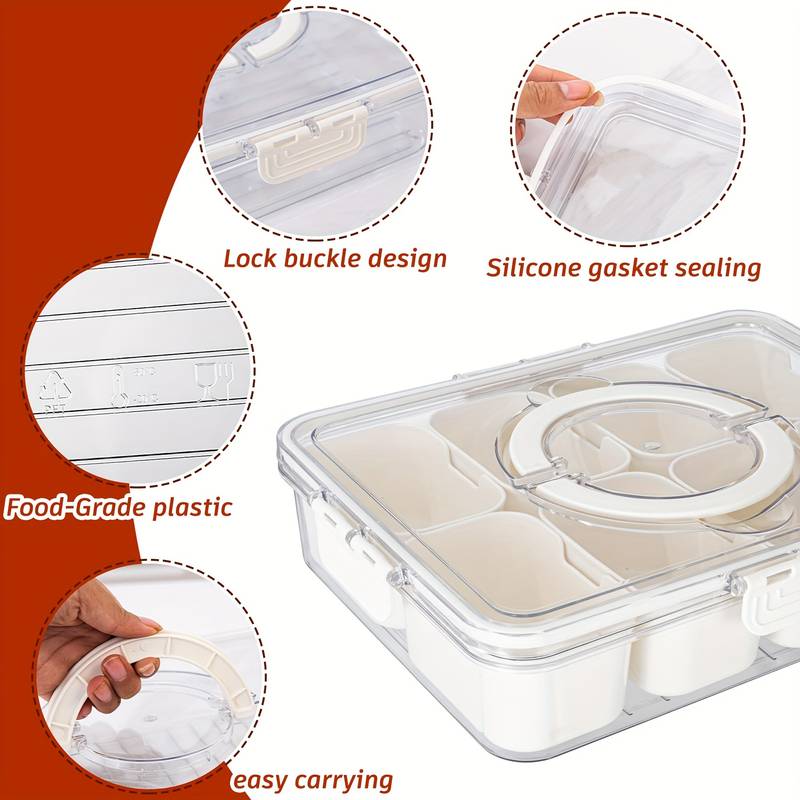 SnackPod - Stylish organizer for food storage