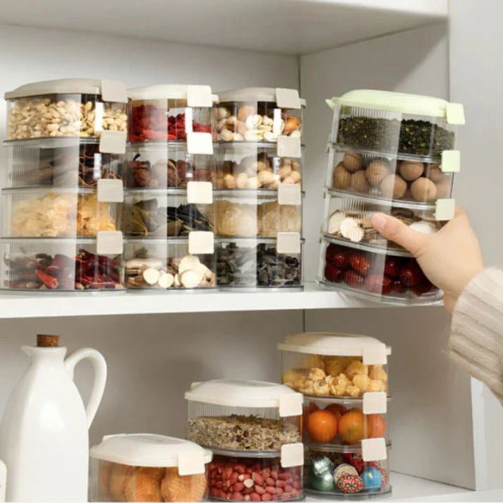 2+3 FREE | SpiceTower - Stackable multi-tiered spice container