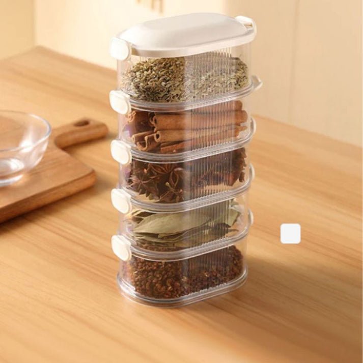2+3 FREE | SpiceTower - Stackable multi-tiered spice container