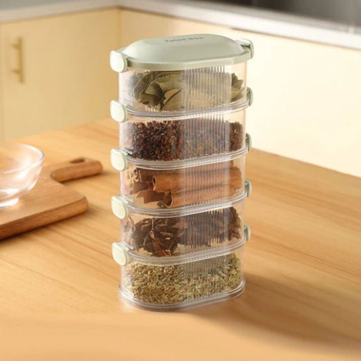 2+3 FREE | SpiceTower - Stackable multi-tiered spice container