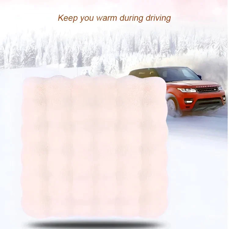 SeatVelour - Luxury Thickened Plush Car Seat Cushion Set [Last Day Sale]