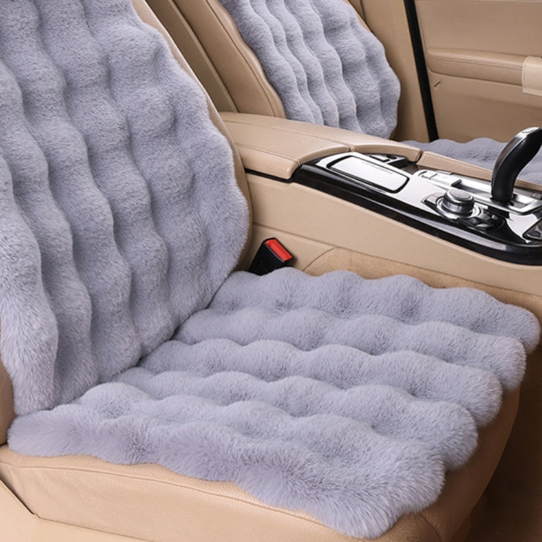 SeatVelour - Luxury Thickened Plush Car Seat Cushion Set [Last Day Sale]