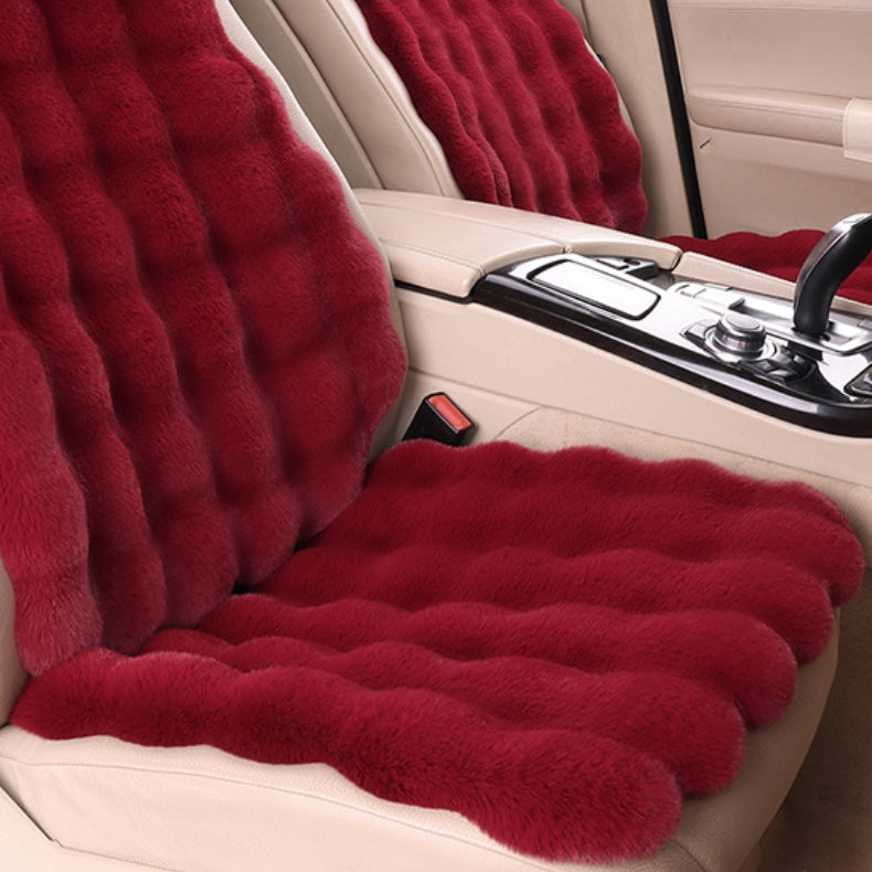 SeatVelour - Luxury Thickened Plush Car Seat Cushion Set [Last Day Sale]