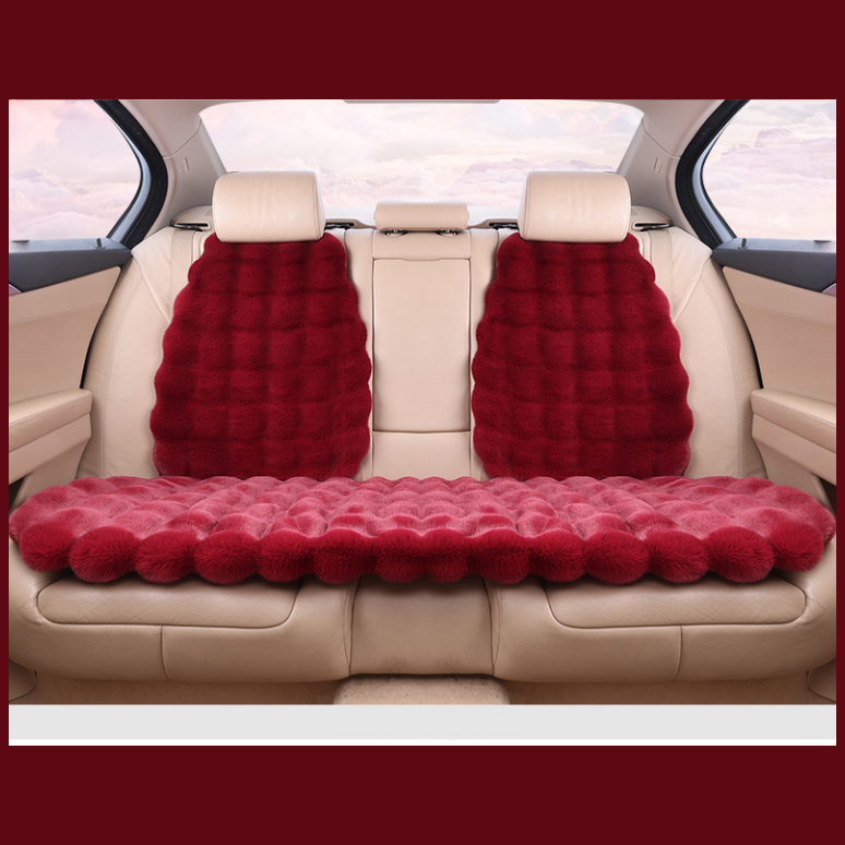SeatVelour - Luxury Thickened Plush Car Seat Cushion Set [Last Day Sale]