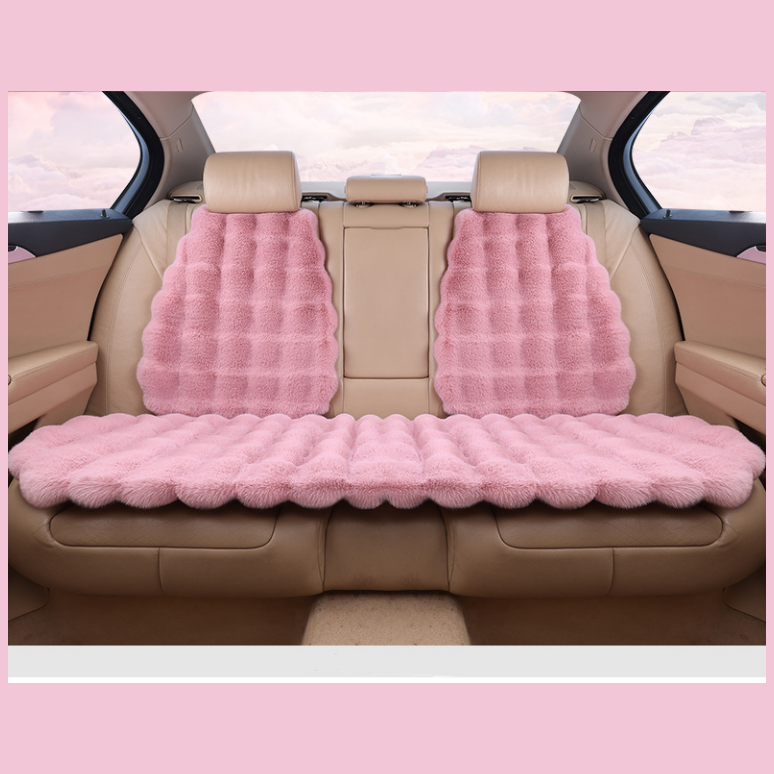 SeatVelour - Luxury Thickened Plush Car Seat Cushion Set [Last Day Sale]
