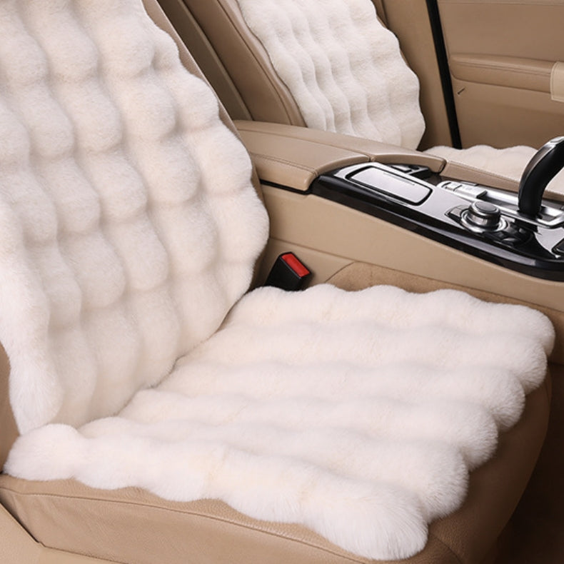 SeatVelour - Luxury Thickened Plush Car Seat Cushion Set [Last Day Sale]