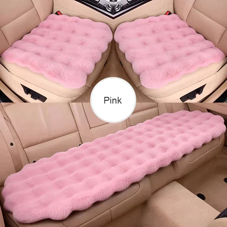 SeatVelour - Luxury Thickened Plush Car Seat Cushion Set [Last Day Sale]