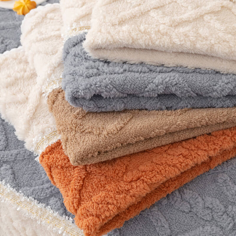 WovenCloud - Non-slip fleece sofa cover [Last day sale] 