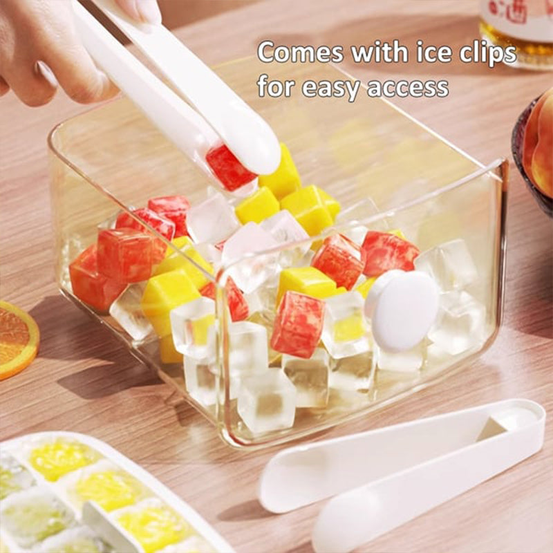 50% FREE | IceMolder™ - Ice cube mold set with lid and tray for easy pressing [Last day sale]