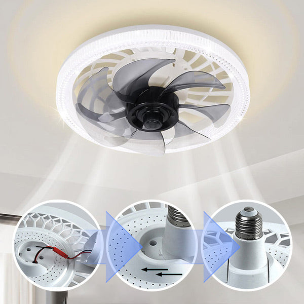 Buy one and get one free | LumenBreeze™ - Remote-controlled, adjustable ceiling fan light