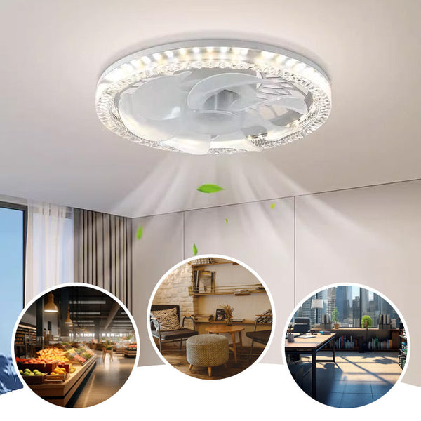 Buy one and get one free | LumenBreeze™ - Remote-controlled, adjustable ceiling fan light