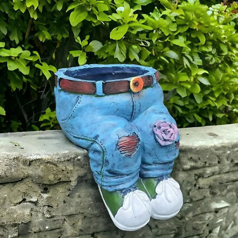 BloomPants - Creative flower pot in the shape of 3D jeans