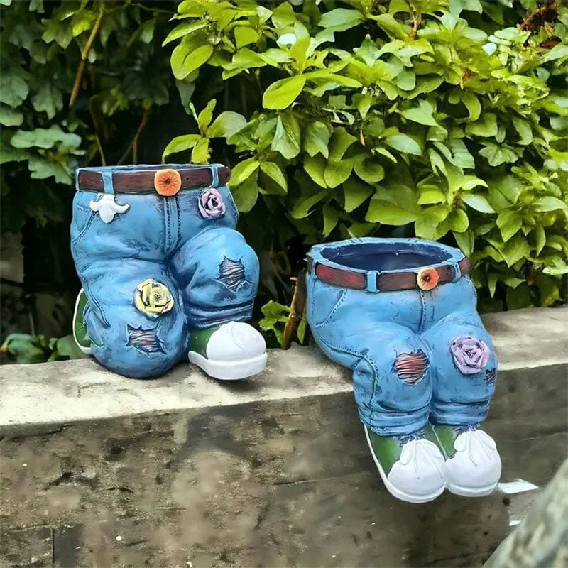 BloomPants - Creative flower pot in the shape of 3D jeans