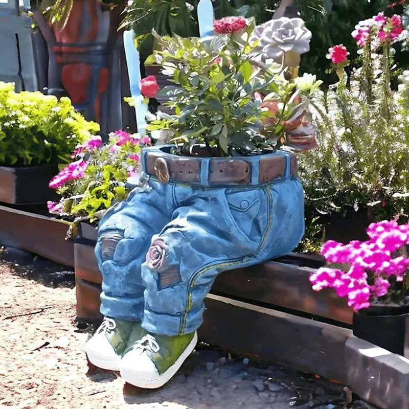 BloomPants - Creative flower pot in the shape of 3D jeans