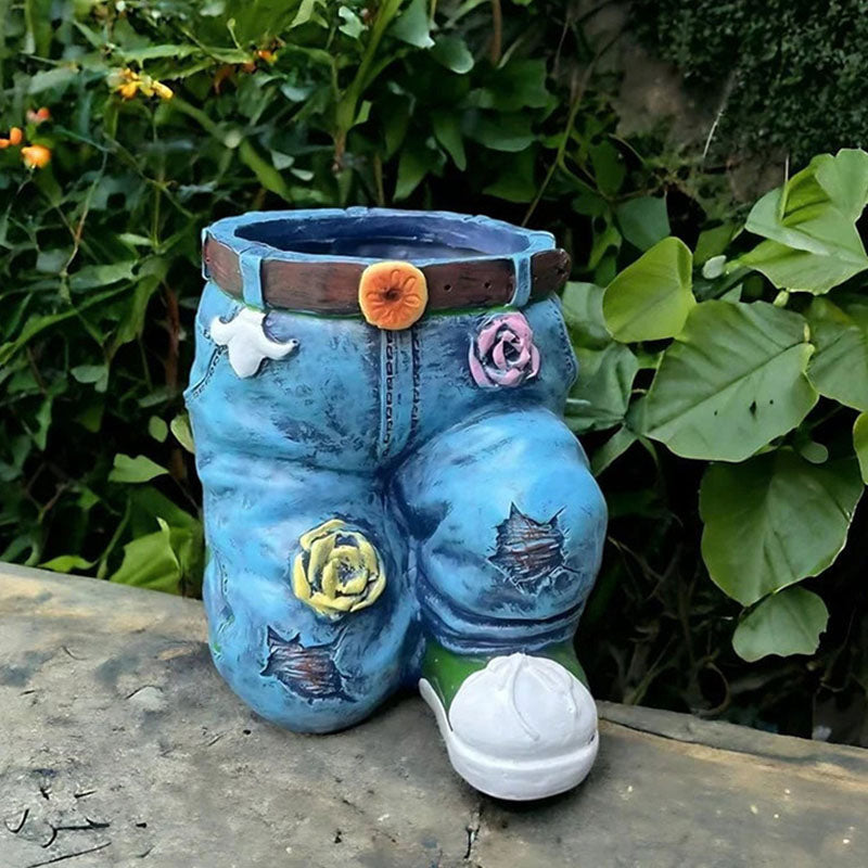 BloomPants - Creative flower pot in the shape of 3D jeans