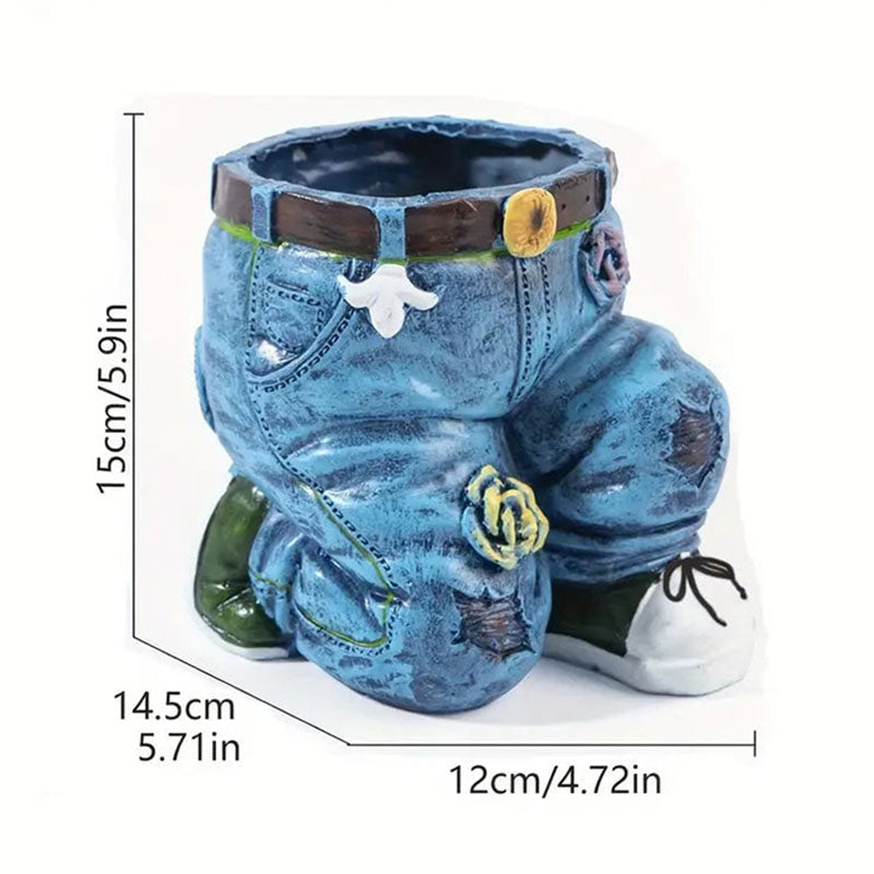 BloomPants - Creative flower pot in the shape of 3D jeans