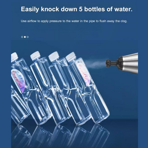 DrainForce - clears blockages in seconds