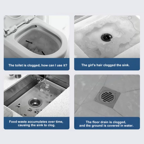 DrainForce - clears blockages in seconds