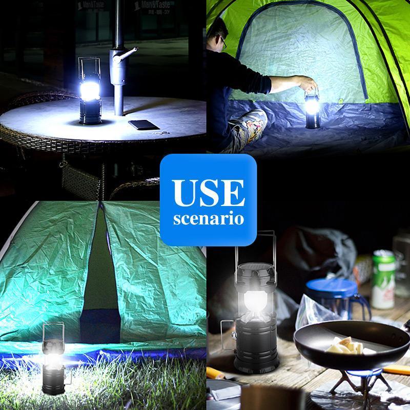FlameLite – The 3-in-1 camping lantern with flame effect