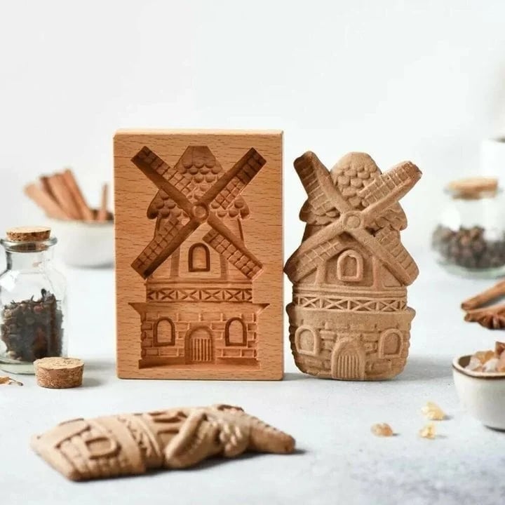 PrintaBite - Embossing mold for cake stamps