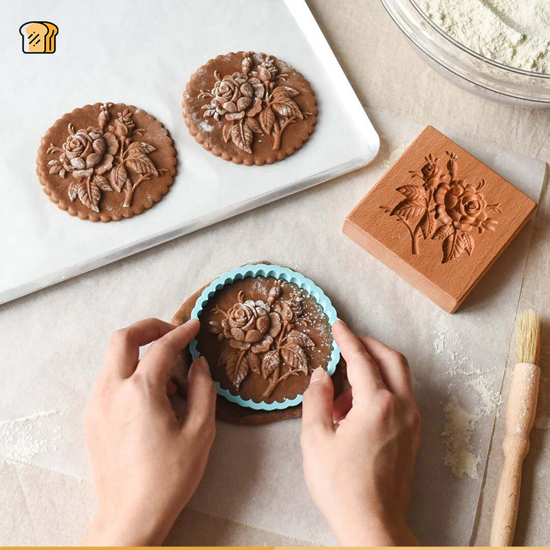 PrintaBite - Embossing mold for cake stamps