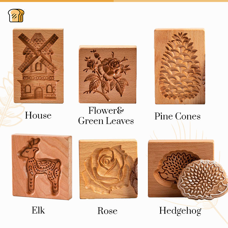 PrintaBite - Embossing mold for cake stamps
