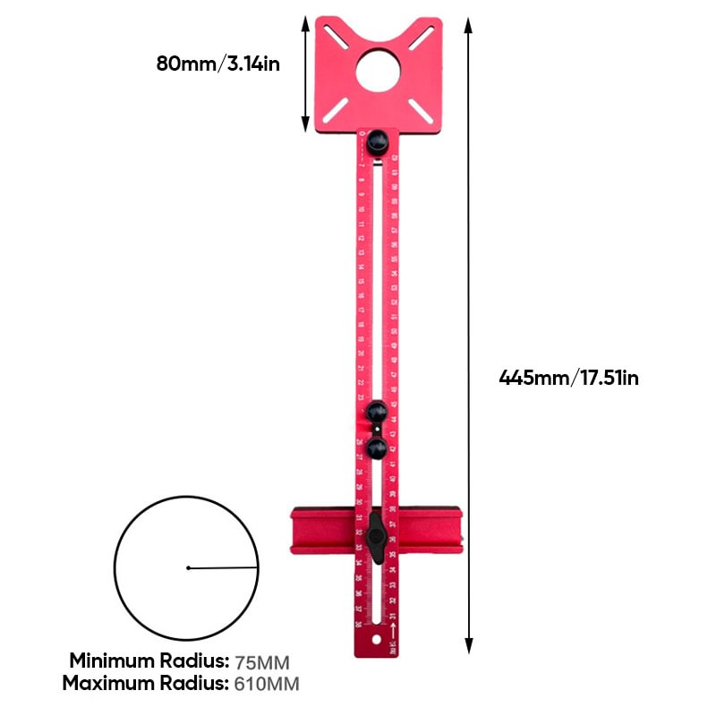 WoodMate - 3-in-1 router bit for precise woodworking