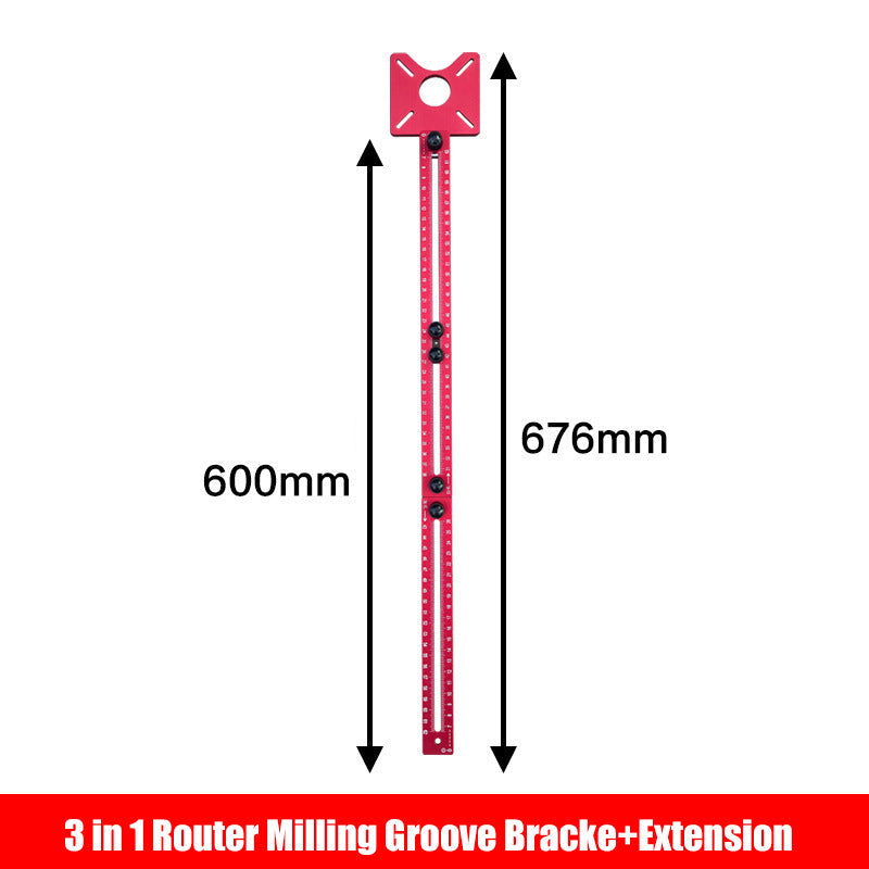 WoodMate - 3-in-1 router bit for precise woodworking