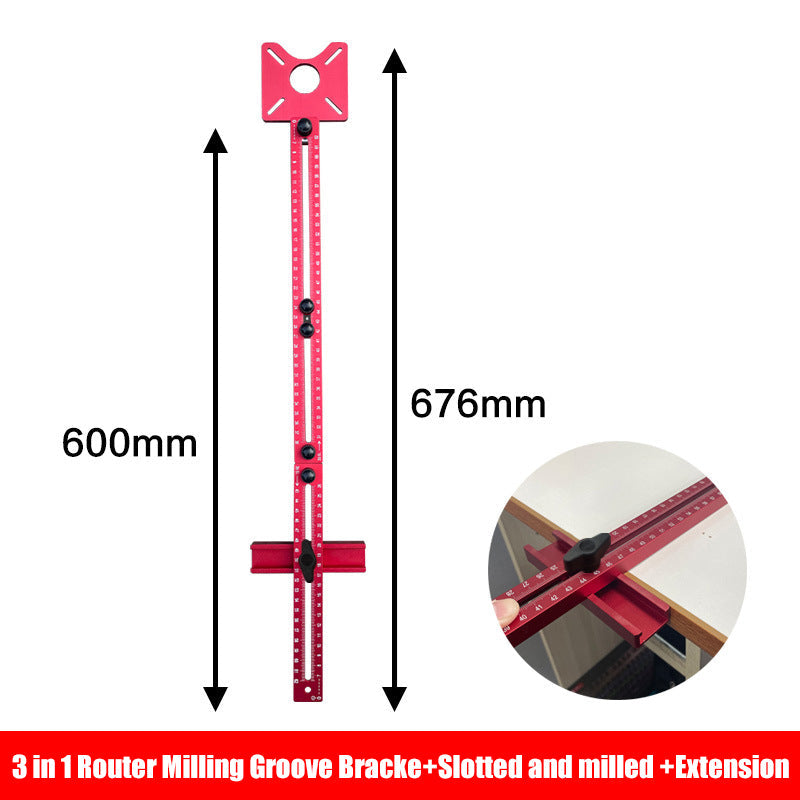 WoodMate - 3-in-1 router bit for precise woodworking