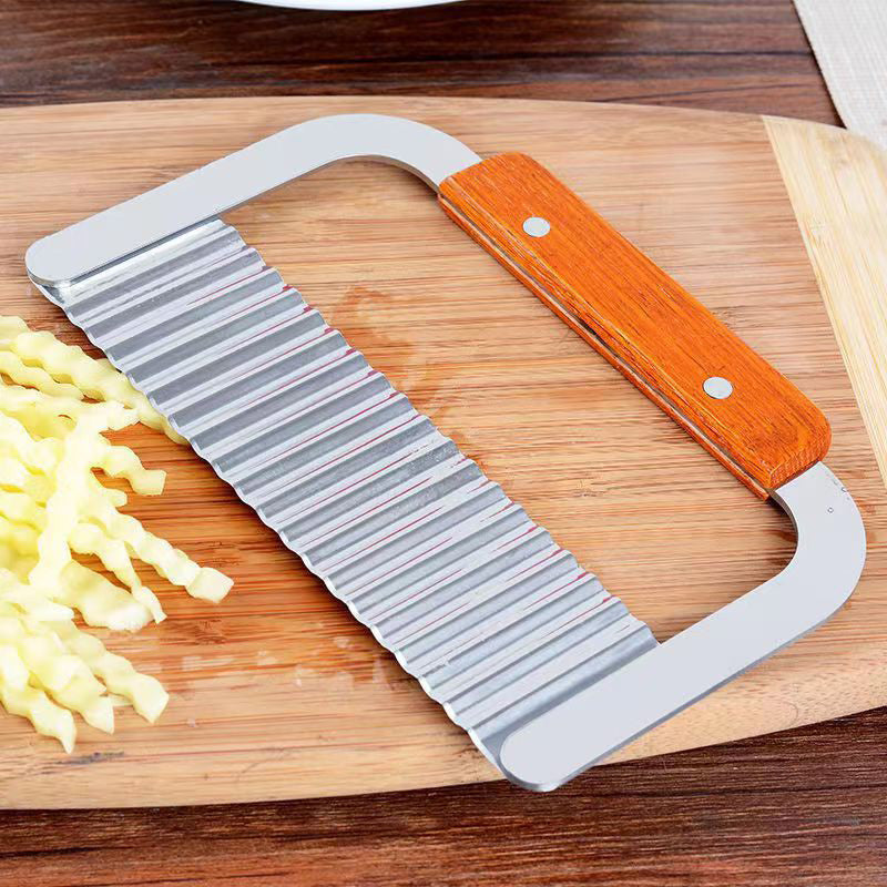 ChopRipple - Stainless Steel Corrugated Potato Slicer