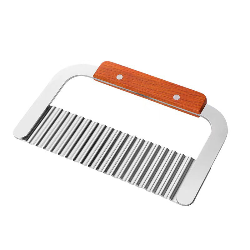 ChopRipple - Stainless Steel Corrugated Potato Slicer