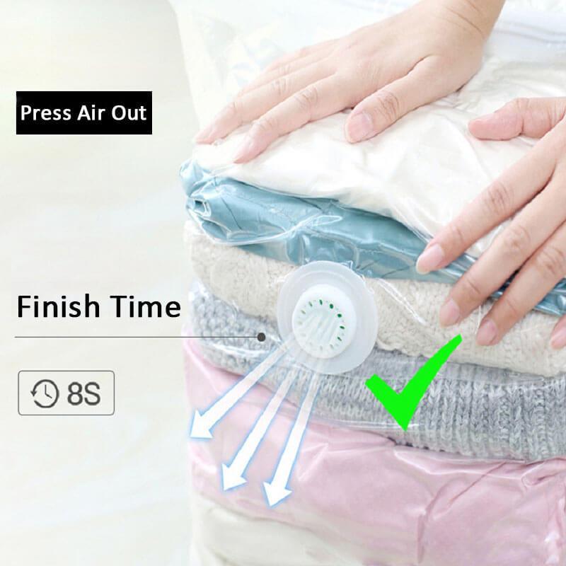 CompactSeal - Non-pumping compression bag