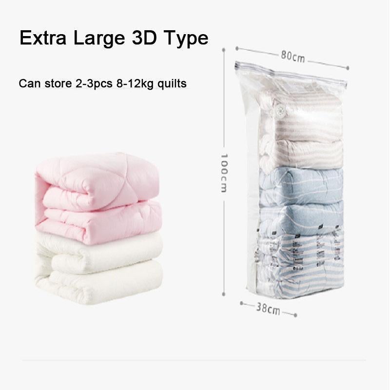 CompactSeal - Non-pumping compression bag